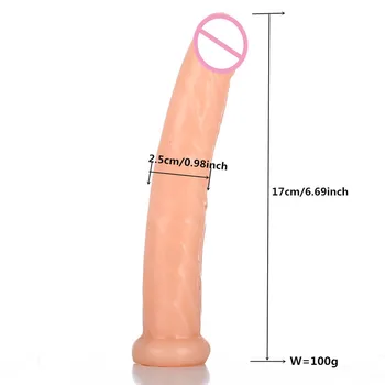 2019 nov slog kristalno pregleden dolgo dildo majhen ženski masturbator g spot analni dildo massager mehka lahko traku na jelly vibrator.