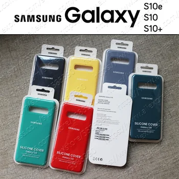 Zaprt Spodaj Samsung Galaxy S10 Primeru Izvirni Slog S10e S10+ Note10 Note10+ Plus Silikonski Pokrov