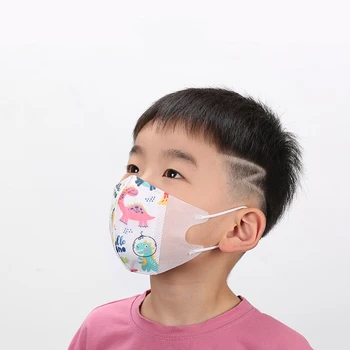 50pcs Baby Razpoložljivi Masko 3 Plast Otrok Maske s Filtrom za Varnost Zaščitnih Dojenčka Usta Masko 3D Otroci Mascarillas