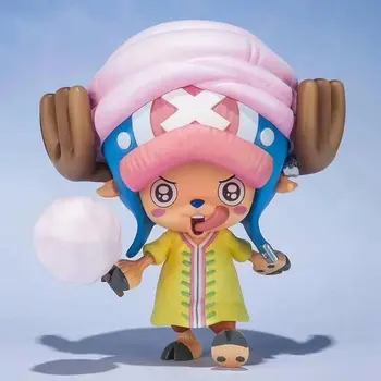9 cm Japonski anime slika enem kosu Tony Tony Chopper cotton candy ver dejanje slika zbirateljske model igrače za fante