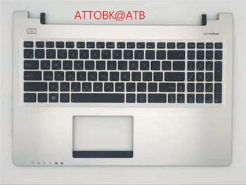 Novi ruski standardni Prenosni računalnik Tipkovnico Za Asus K56 S550 K56CB A56 S56 R505C S550CB K56CM S56C A56C A56CB s pokrovom c srebrno