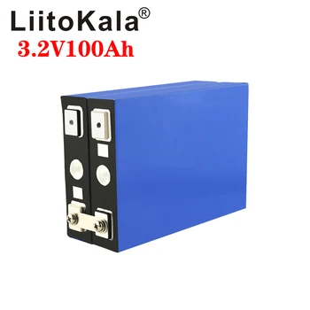 4pcs LiitoKala 3.2 V 100Ah LiFePO4 baterije Litij-phospha Velike zmogljivosti, 12V 24V 48V motorno kolo Avto na Električni motor baterija