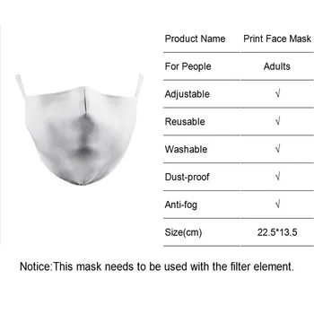 Tiskanje Sova Maske za enkratno uporabo Usta Kritje Stroj otroška Usta-Žarilna Tkanine Masko za Odrasle, Otroci