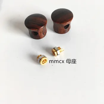 10 mm uho lupini vstavljiv mmcx pin lesene lupini
