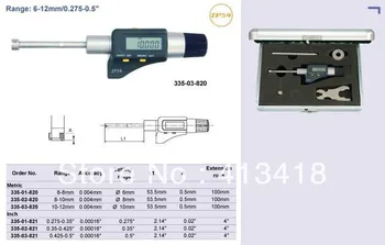Elektronski Tri točke Notranji Mikrometri 6-8 mm.0.275-0.35 cm.335-01-920 Znotraj mikrometer