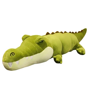 Velikan Simulacije Krokodil Polnjene Lutka Usta Odprta, Zaprta Ljubki Otroci Soba, Kavč Dekor Plišastih Igrač Mehko Ocean Živali Plushie