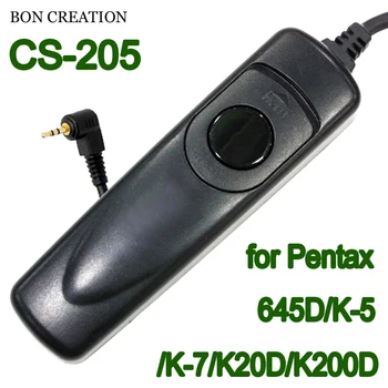 BON OBLIKOVANJE CS-205 Daljinskim sprožilcem Switch Kabel, Kabel za Pentax K10D/K110D/K100D/K20D/K200D/K-M/K-5/K-50/K-5 II/K-5 IIs/K-3