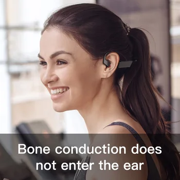 Kostno Prevodnost Slušalke Brezžične Bluetooth 5.0 K08 Slušalke Neboleče Ne V uho Športne Slušalke Veliko Baterija Design