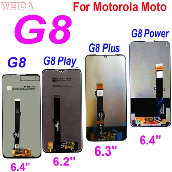 AAA+ LCD Za Motorola Moto G8 XT2045 G8 Igrajo XTG8 plus Zaslon LCD, Zaslon na Dotik, Računalnike Zbora za Moto G8 Moč LCD