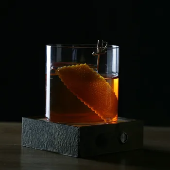 Brezplačna Dostava Ekstra Lahkega Zastarelo Viski Kozarci, Odlično Za Cocktail Bourbon Skale Stekleni izdelki 320ml Drinkware