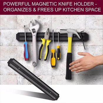 Magnetni Stenske Kuhinjski Nož Magnet Bar Imetnik Zaslon Rack Trakovi 33 cm novih izdelkov 2019^40