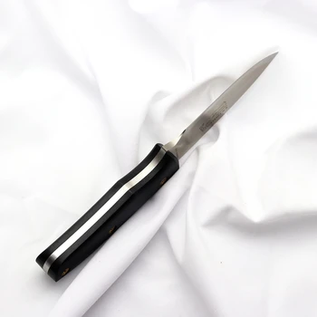 Uspešno naravnost nož AUS-10 rezilo G10 ročaj prostem kampiranje multi-funkcijo lov kuhinjski nož EOS orodje