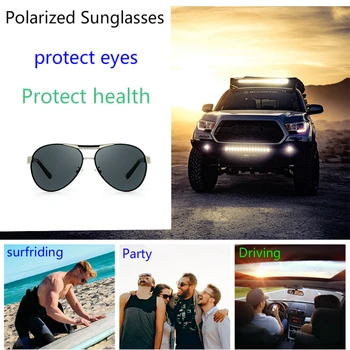 Polarizirana sončna Očala Moški Ženske Letalstva sončna Očala Ovalne Sunglass Chauffeur Vožnje Očala Peščene Plaže Anti UV Odtenki Letnik