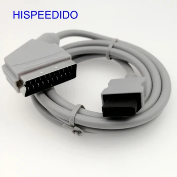 HISPEEDIDO Visoko Kakovost Pravi RGB Scart Video HD HDTV AV Kabel Kabel RGB SCART VODIJO za Nintendo Wii Konzole za Video Igre