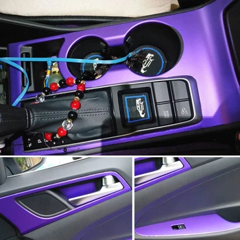Avto-Styling 3D 5D Ogljikovih Vlaken Avto Notranjosti sredinski Konzoli, Sprememba Barve Oblikovanje Nalepke, Nalepke Za Hyundai Tucson-2018