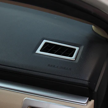 Avto styling trim fit za Corolla S LE Levin Hibridni 2016 klimatska naprava vent kritje nalepke iz nerjavečega jekla