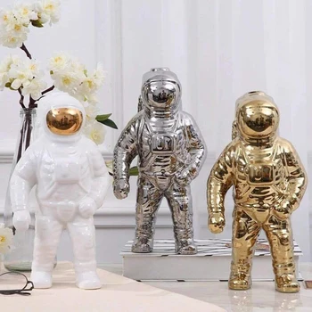 Astronavt Figur Keramični Astronavt Ornament, Kip, Slika Decors Otroci Igrače