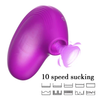 Nastavek Bedak Vibrator USB Polnjenje Klitoris Sesanju Stimulator Prsi Povečavo Massager SexToy za Ženske Ženski Masturbator