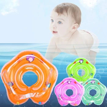 Otroška Plavalna Vratu Obroč Cevi Varnost Dojenčka Kopanje Plavajo Krog Poletje Napihljivi Vode, Plavajoči Pripomočki