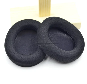 Črna tkanina uho blazine, blazine za SteelSeries Arctis 3 5 7 Glavo Slušalke nova