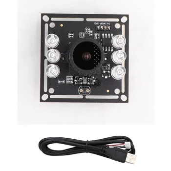 Skrite Enobarvni Led IR Globalne Osvetlitve 120fps Webcam UVC Plug Igrajo Driverless USB Modula Kamere