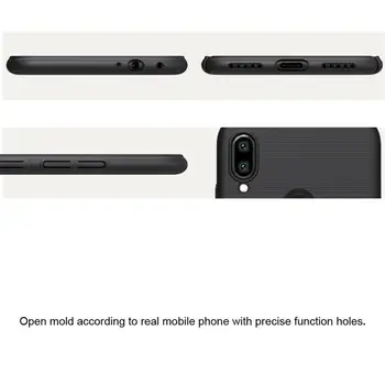 Xiaomi redmi opomba 7/7 pro/ 8/8 pro/9/ mi 10lite NILLKIN Telefon Primeru Motnega, Mat PC Hard Back Cover