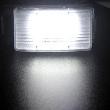 2PCS Canbus Brez Napake LED Številko registrske Tablice Luč za Infiniti G35 G37 2D Nissan 350Z 370Z Obratno 5D 4D Livina Pulsar GT-R