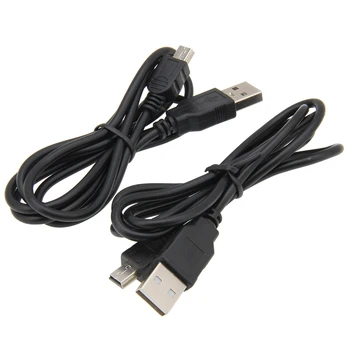 Podatki napajalni Kabel Kabel Adapter USB 2.0 A Moški Mini 5 Pin B Najboljši Black Dolžine 1m Podatkov Kabli Usb Podaljšek 50pcs