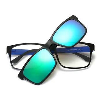 HINDFIELD Moda Kvadratnih Optičnih Očal Okvir S sončna Očala leče blagovne Znamke Oblikovalec Letnik Recept Očala Ženske Moški