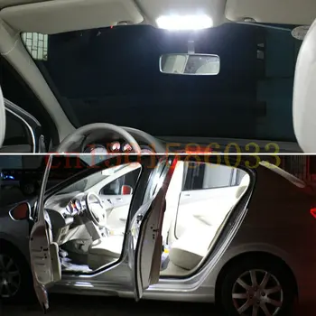 15pc Avto notranjosti led komplet Za Nissan QASHQAI 2019 notranje svetlobe kit (so nečimrnosti ogledalo svetilke tip)