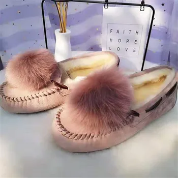 Čevlji Ženska Prave Ovčje kože Sneg Škornji 2020 Pravi Ovčje kože Pozimi Klasičnih Sneg Škornji Za Ženske Zimske Čevlje