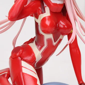 15-21 cm Anime draga v franxx slika Dveh Nič zbirka model Anime Akcijska Figura, Božični Igrače