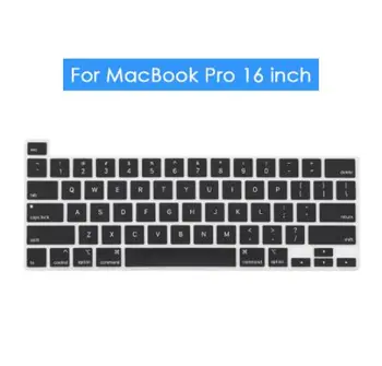 NAS Silikonsko Tipkovnico Pokrov Za Apple MacBook Pro 16 Palčni model A2141 Tipkovnico Zajema Film Nič Dokaz Zaščito macbook pro 16
