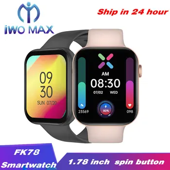 2020 IWO FK78 Bluetooth Klic Pametno Gledati 1.78 palčni Full Zaslon GPS Tracker Sport Smartwatch Za IOS Android PK IWO 12 MAX K8 W26