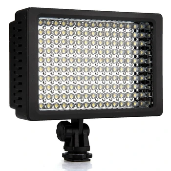 Lightdow LD-160 9,6 W Vgradne Lučke LED 160 5400 / 3200K Zatemniti za Canon Kamero