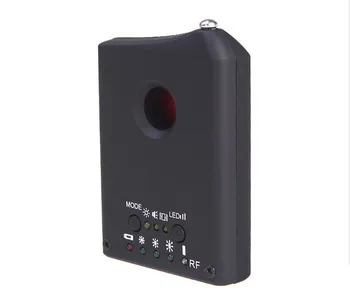 Celoten Obseg Brezžični Anti-Spy Hrošča, ki Zazna RADIOFREKVENČNI Signal Detektorja Fotoaparat GSM Naprave Finder FNR Polno frekvenco Detektor Audio Bug Finder