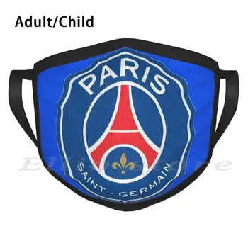 Parisain Francija Nogomet Odrasli Otroci Masko Šal Masko Nogomet Pariz, Francija Nogomet