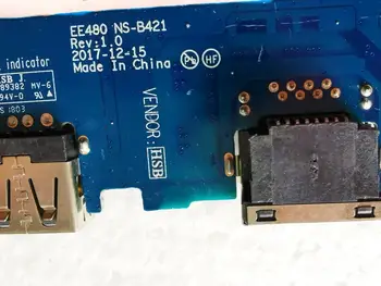 Original za Lenovo E480 MOČ DNO USB IO ODBOR NS-B421 preizkušen dobro brezplačna dostava