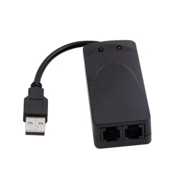 USB Modem Zunanja 56K Podatkov V9.0 2 Dual RJ11 Vrata Usb zunanji Dial Up Glas faks za PC Win7/8 Ethernet Telefon Brezplačna Dostava