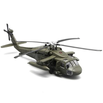 1/72 obsega Black Hawk Vojaški helikopter model Vojske borec letalo letalo modeli odrasle otroke, igrače vojaške