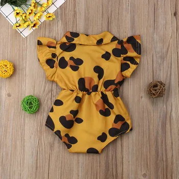 Focusnorm Nov Modni Novorojenega Dojenčka Baby Dekle Cvet Bluzo Romper Off Ramenski Jumpsuit Obleke Sunsuit