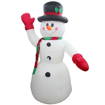 1,8 M Snežaka, Model LED Luči Napihljivi Božič Decos Družino Dvorišče Snežaka, Božični Okraski, Trgovina, Center za Promocijo Rekviziti