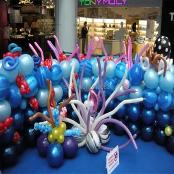 Visoka kakovost Dolgo Balon Enobarvni neobvezno Poroko, Rojstni dan Dekoracijo Čarobno baloon Razvrstan Latex balone iz lateksa