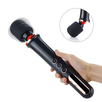 Velik Velik Čarobno Palico AV Vibrator Sex Igrače Za Žensko USB Charge Klitoris Stimulator Massager Za Odrasle G Spot z vibriranjem Dildo