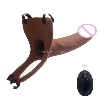 10 Funkcija Vibrator Votlih Trak Na Realistični Vibrator za Moške Razširitev Kondom Širitve Zamudo Izliv Penis Rokav Seks Igrače