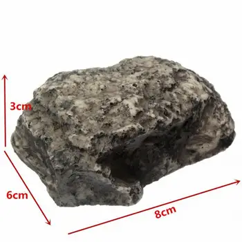 Ključ Varno Robo Votlih Skrivnost Smešno Blatni Rock Kamen Primeru Polje Home Vrt Dekor Varnosti Darilo
