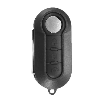 3 Gumbi, Zložljiva Flip Avto Daljinski Ključ Primeru(Lock,Odprt Prtljažnik)Za Peugeot Boxer Strokovnjak Van Replacment Dodatki