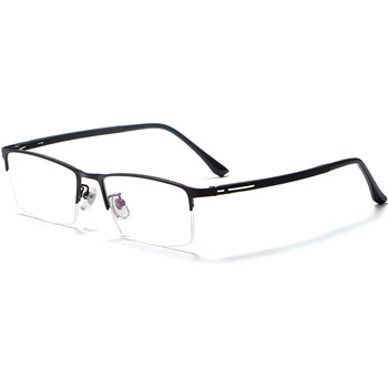Logorela 9916 Titanove Zlitine Okvir Očal Moških Recept Očala Letnik Kvadratnih Očala Za Kratkovidnost Optični Okvirji Za Očala