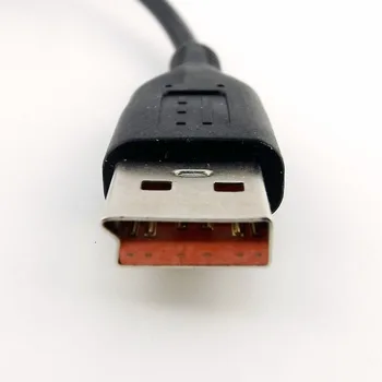 1x Napajalni Adapter Pretvornik-Kabel 5.5x2.1mm Ženski USB Moški Vtič za Lenovo Yoga 3 Pro 4 700 ideapad 700s 17 cm