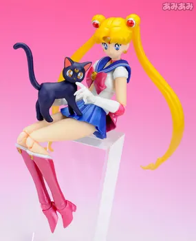 PrettyAngel - Resnično Bandai S. H. Figuarts Precej Guardian Sailor Moon 20. PVC Sailor Moon Dejanje Slika